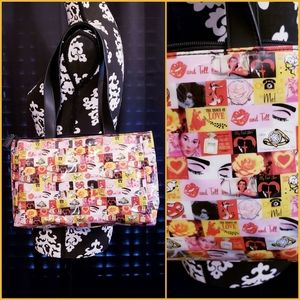 Relic Pop Art Graphic Print Vintage Handbag